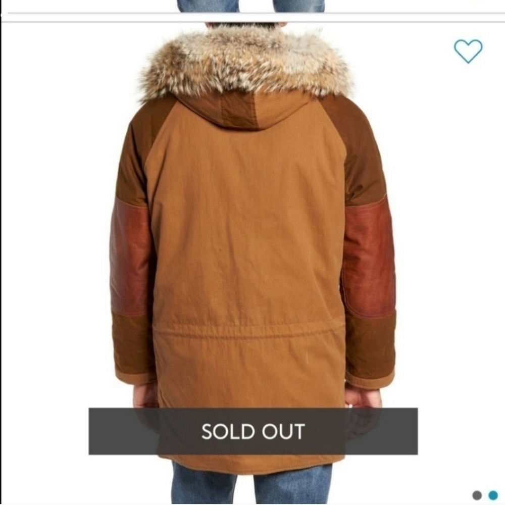 Frye Ranson mixed media parka - Picture 11 of 12